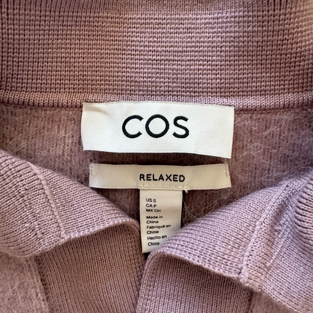 COS Pink Wool Sweater - Picture 2 of 3